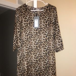 ASOS cheetah print dress, never worn